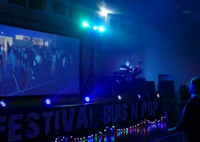 Installation DJ et scène pour événement associatif – AMI